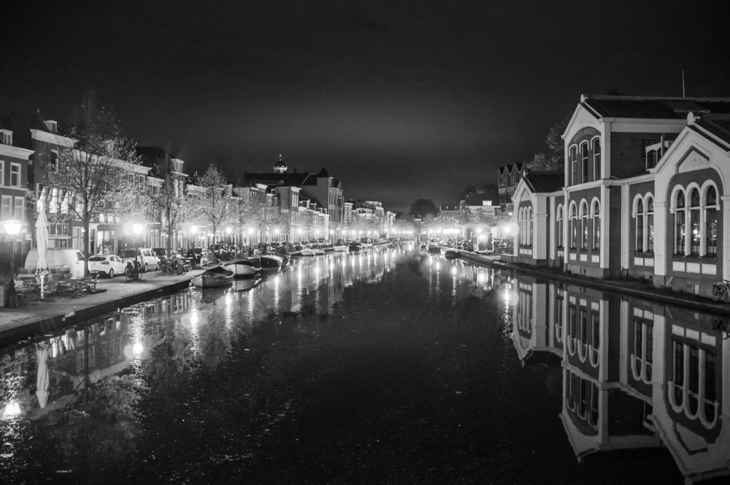 Night View of Leiden