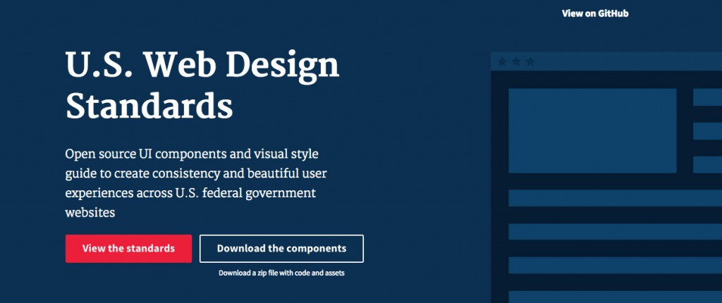 U.S. Web Design Standards